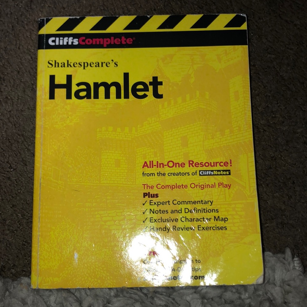 Hamlet book annotated for ap literature